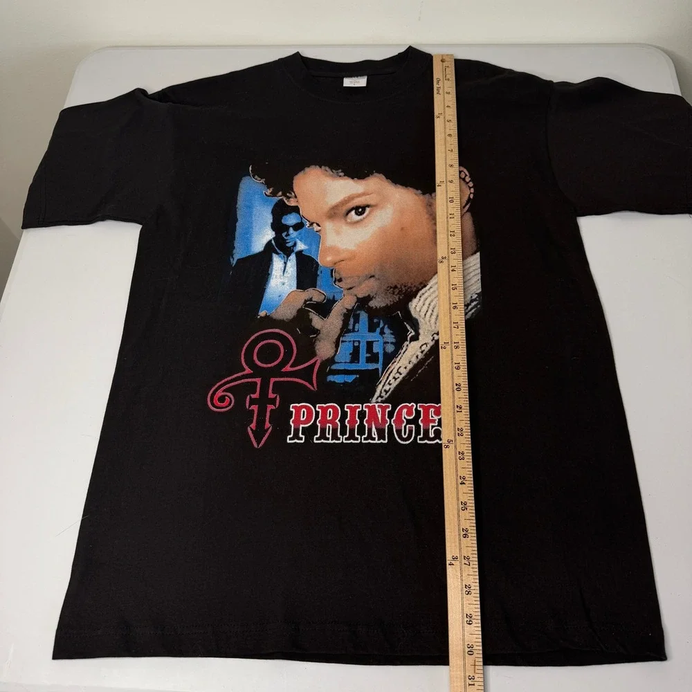 Vintage 2004 Musicology Tour Prince T-Shirt Black Excellent Mens Large - Picture 7 of 7